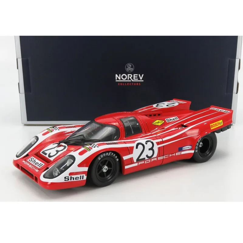 

Norev 1 18 Porsche Le Mans Racing 917K Winner 1970 Alloy Car Model Collection Ornament Gift