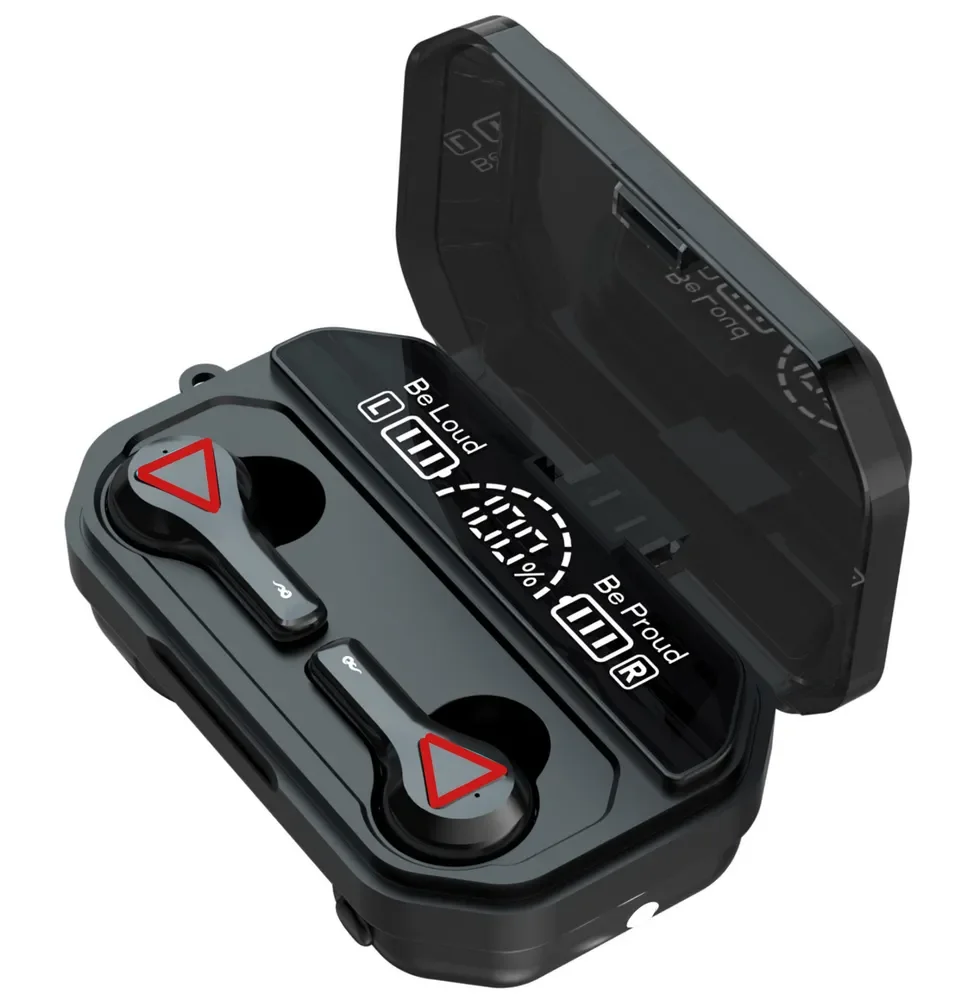 

Беспроводные водонепроницаемые сенсорные Bluetooth наушники / Cтереонаушники с шумоподавлением A15 TWS