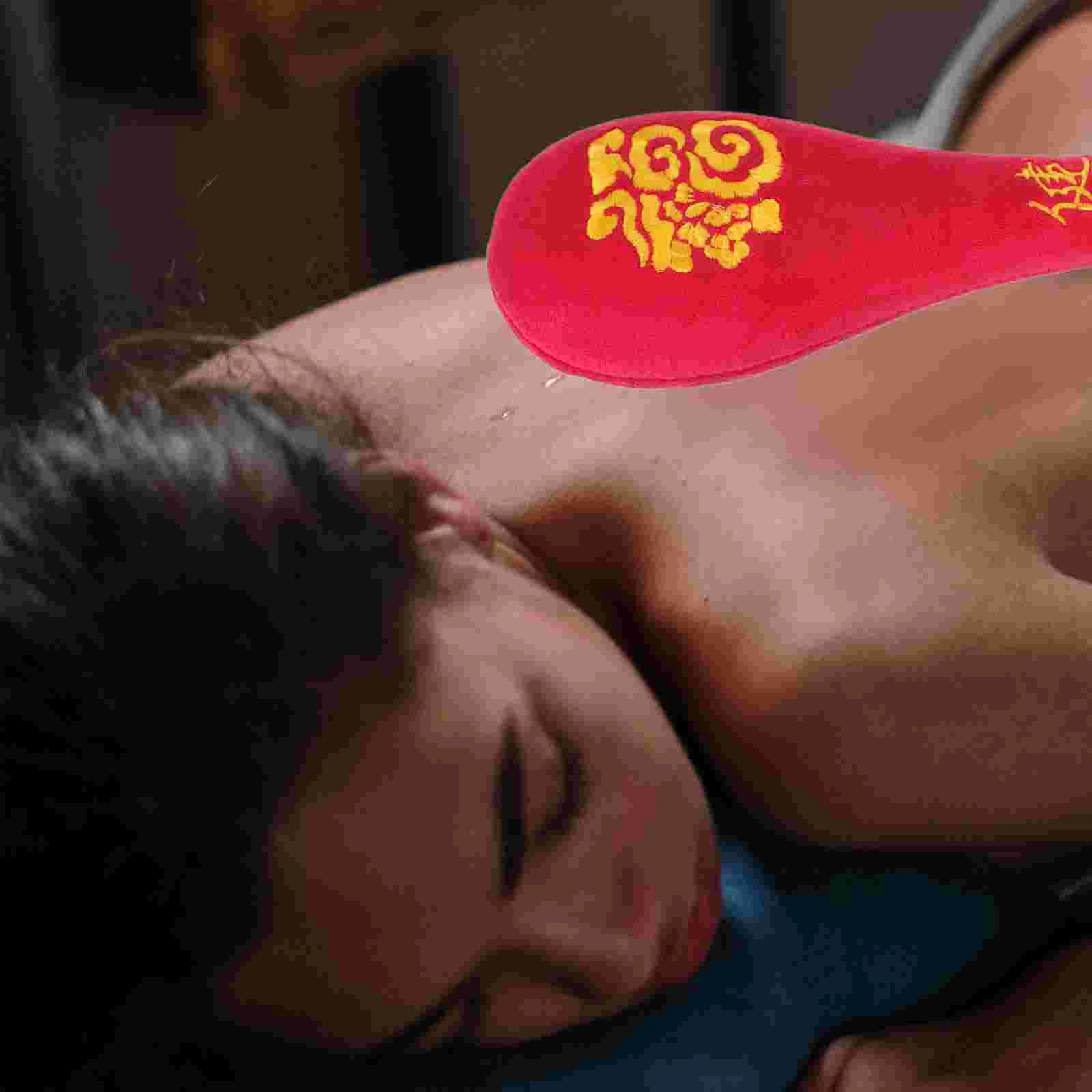 

Scroll Wheel Massage Stick Massaging Hammer Body Beating Caring Tool Massager