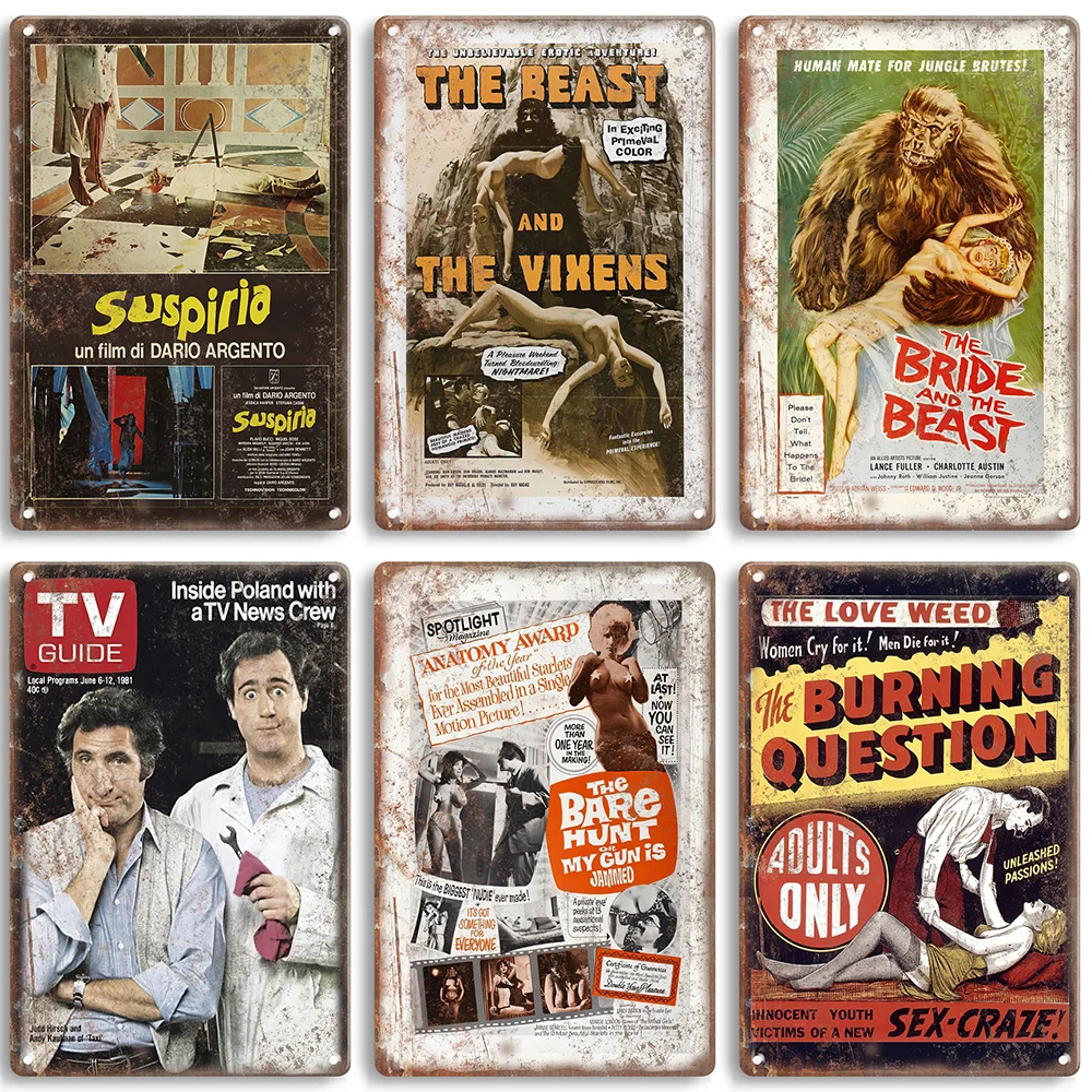 Металлический знак из фильма ужасов спойлеры леса возраки горящее вопрос