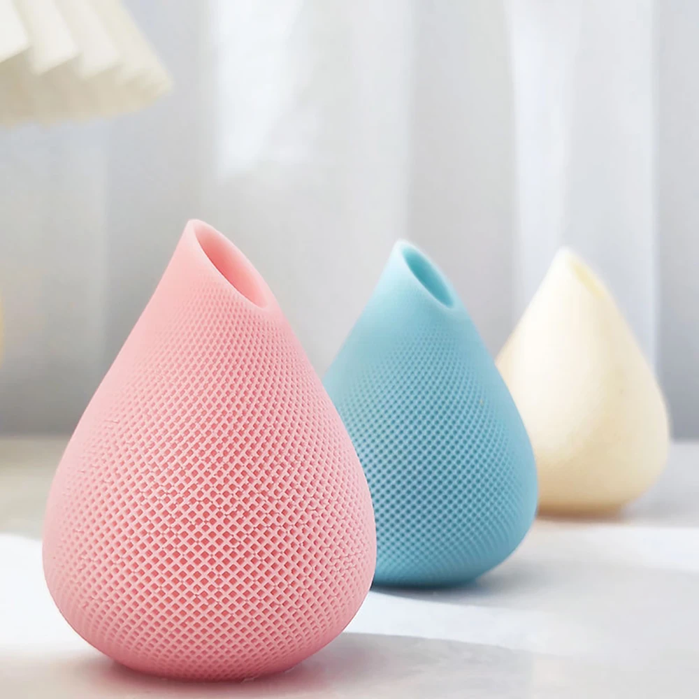 

3D Water Drop Candle Mold DIY Handmade Soap Gypsum Clay Resin Crafts Making Silicone Mould Home Decoration Ornaments 2022 New
