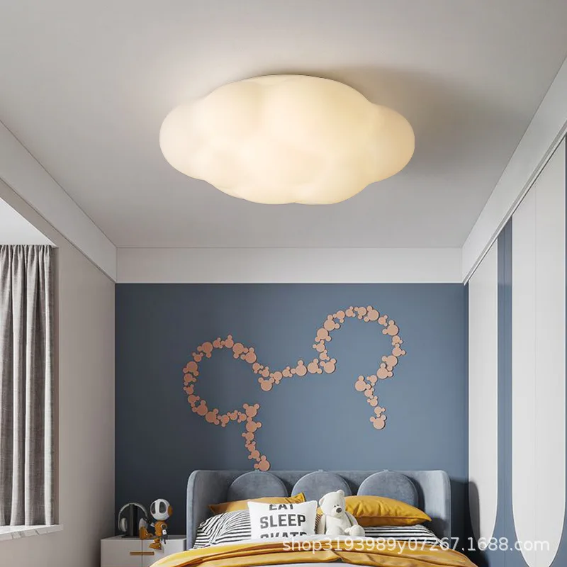 Clouds Ceiling Lamp For Bedroom Children's room Baby Nursery Novelty Creative Atmosphere Light Led Chandelier Decoration 2021