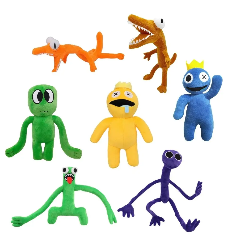 

rainbow friends plush doll toy cartoon game character doll Kawai blue monster soft filled doll Christmas halloween gift