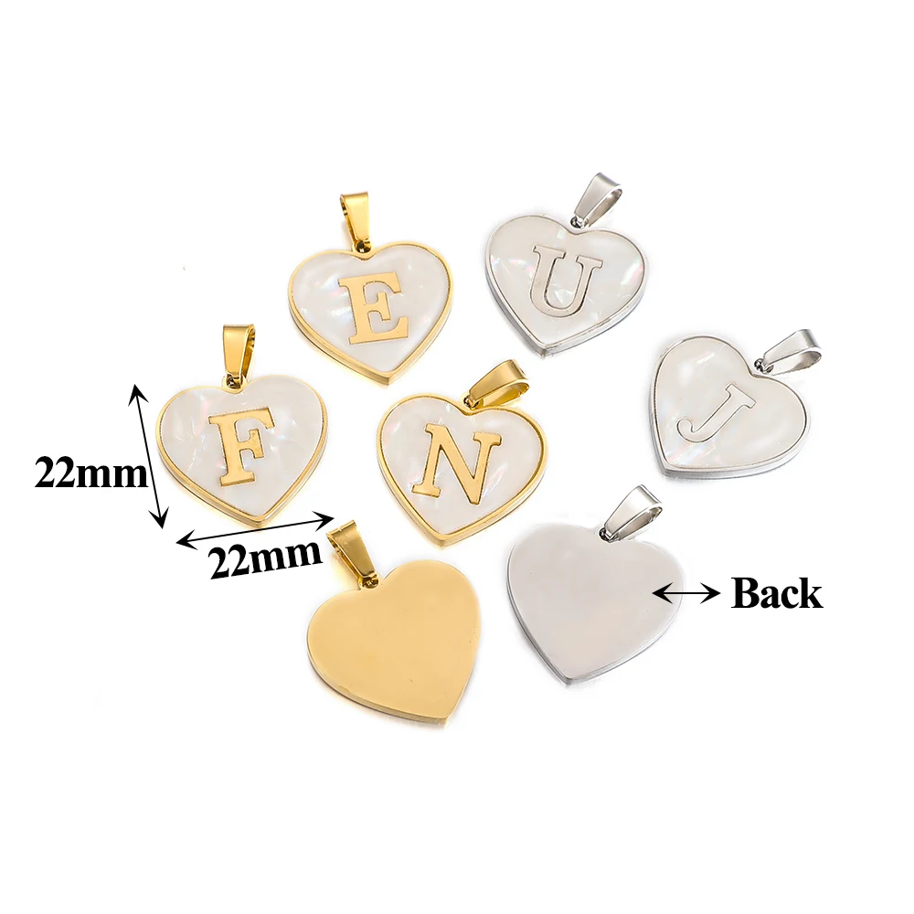 1 шт., женская подвеска из нержавеющей стали