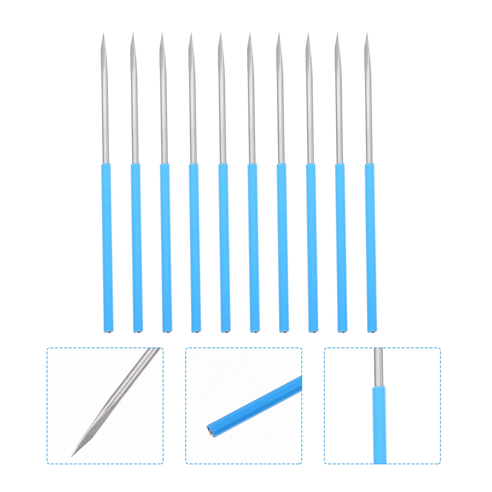 

10Pcs Needle Blood Collection Needle Lancing Needle Bloodletting Needle for Collection Sampling