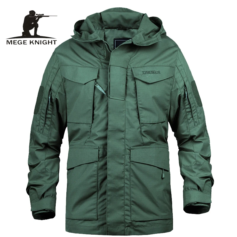 

Mege Brand M65 Military Camouflage Male clothing US Army Tactical Men's Windbreaker Hoodie Field Jacket Outwear casaco masculino