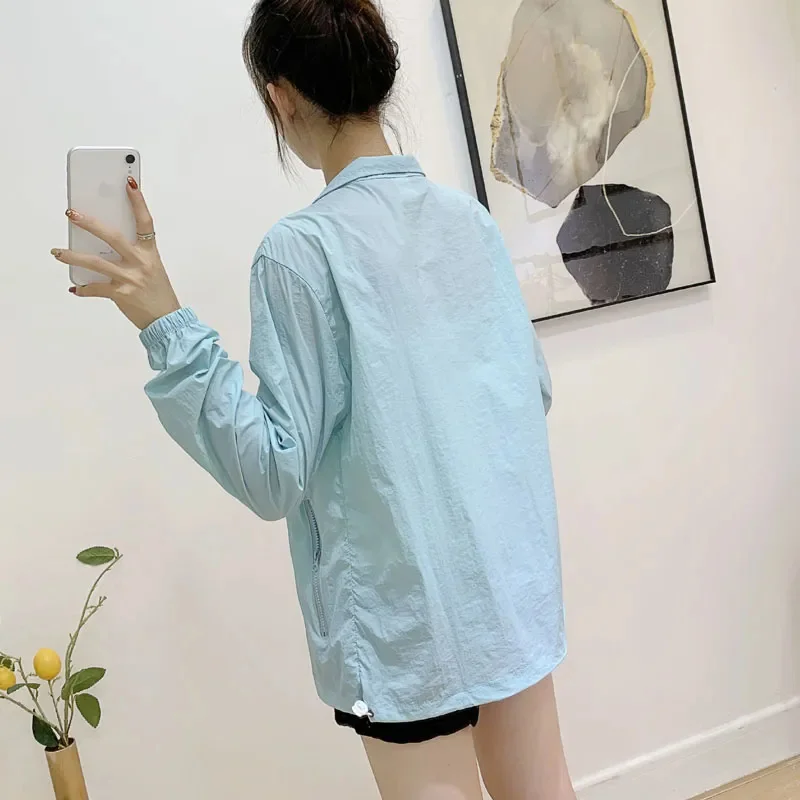 Солнцезащитное Женское пальто top2024 новая летняя Солнцезащитная одежда Женская