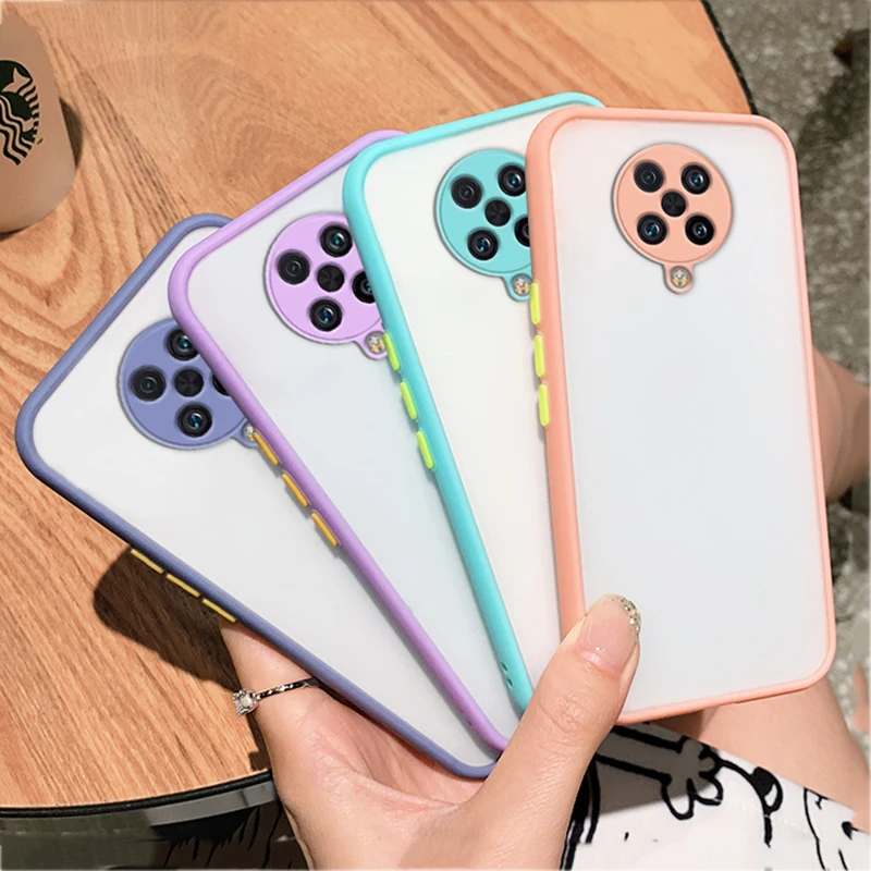 cover for xiaomi poco f2 pro case candy color skin touch matte soft phone case for poco f2 pro m4 pro 4g pocof2 pro case free global shipping
