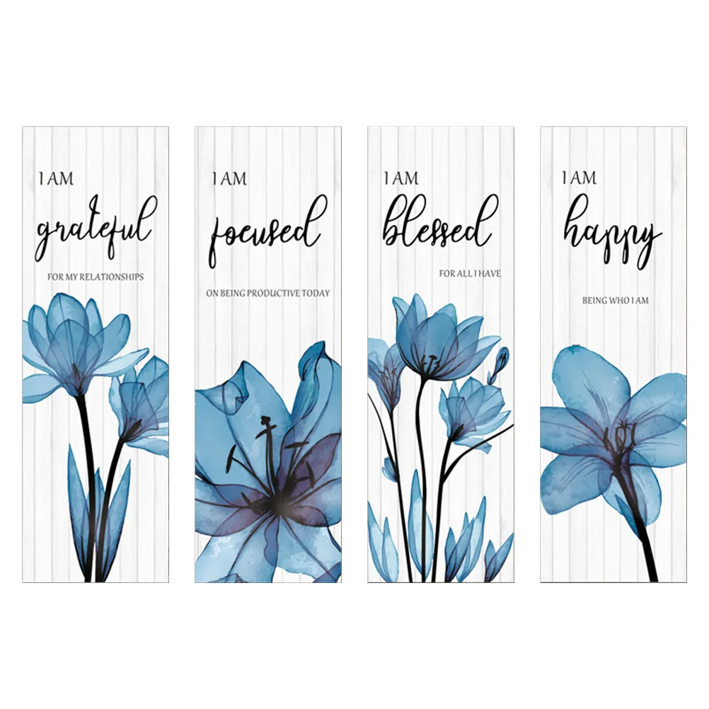 

Wall Sign Decorwooden Inspirational Hanging Plaque Quotes Rustic Motivational Positive Word Bedroomflower Wood Pictures Canvas