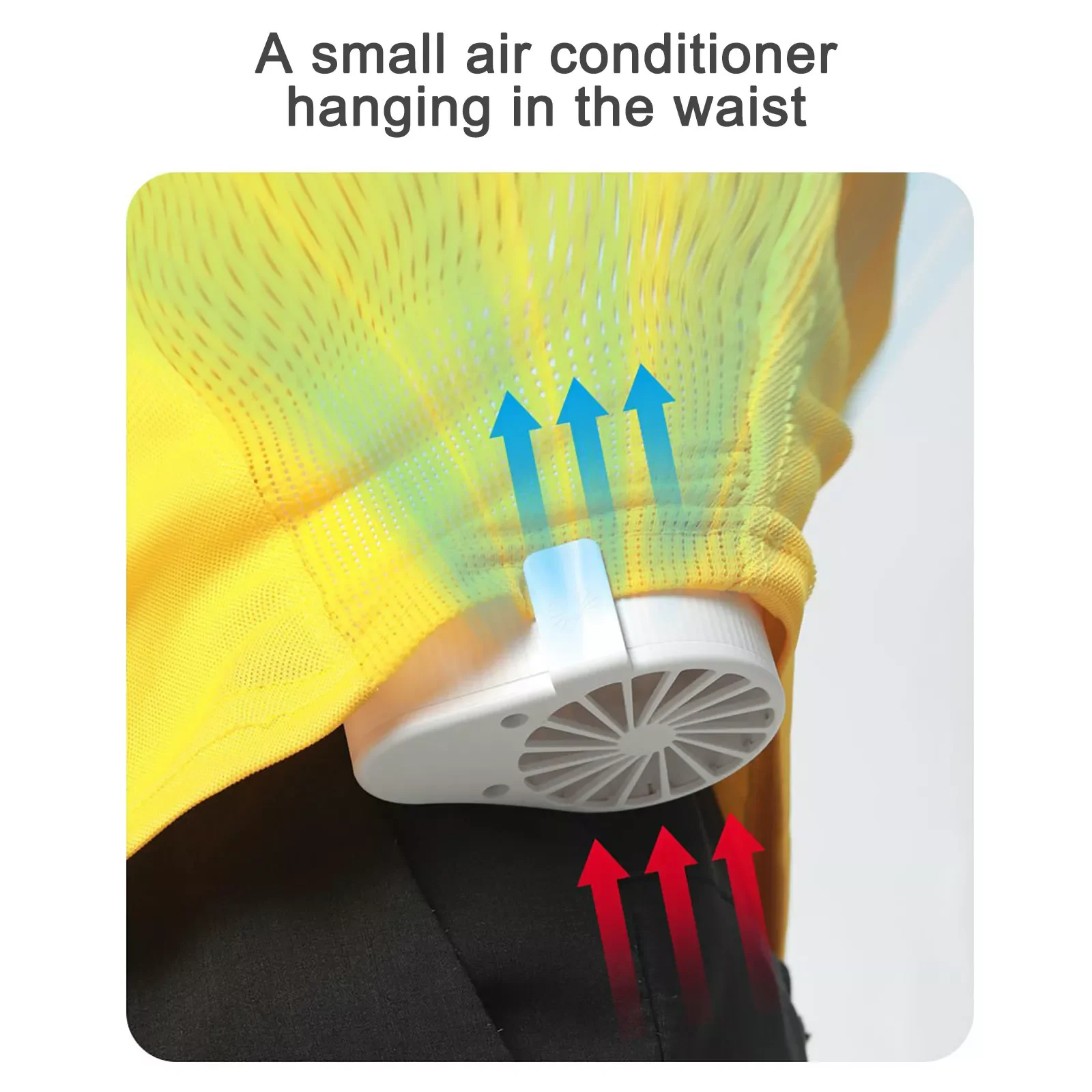 

NEW2023 Usb Portable Personal Hanging Waist Fan With Recharge Battery Ultra Quiet Wearable Fan Handheld Air Conditioner#dg4