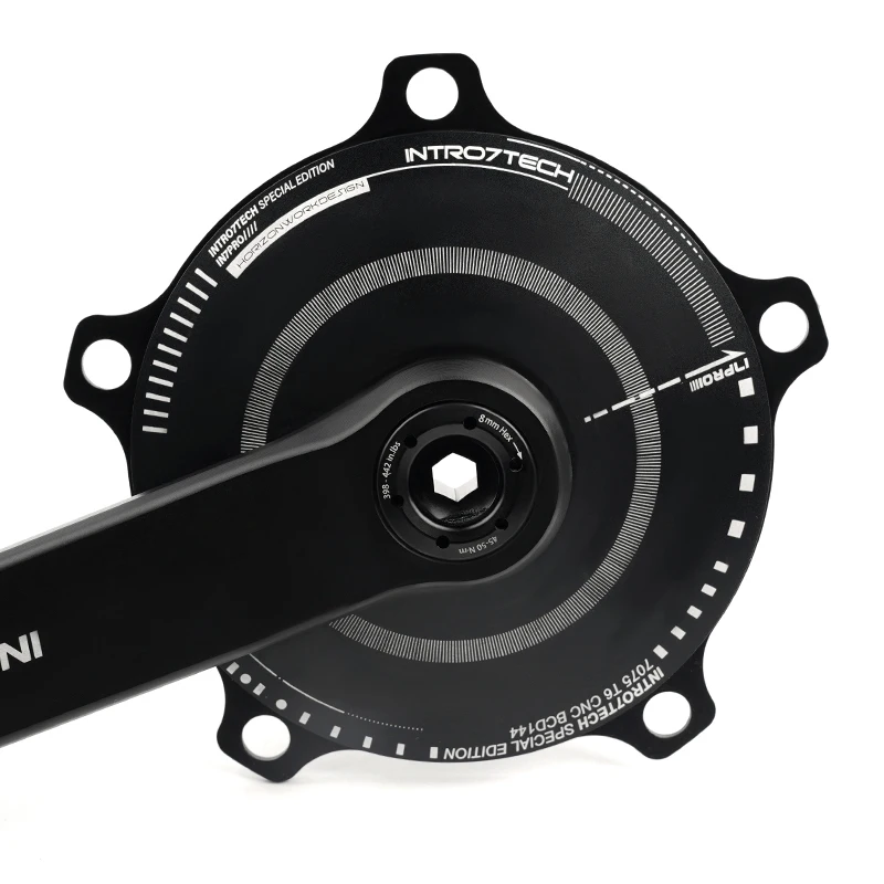 Велосипедные шатуны INTRO7 с фиксированной передачей 70T 100T 170mm 140BCD