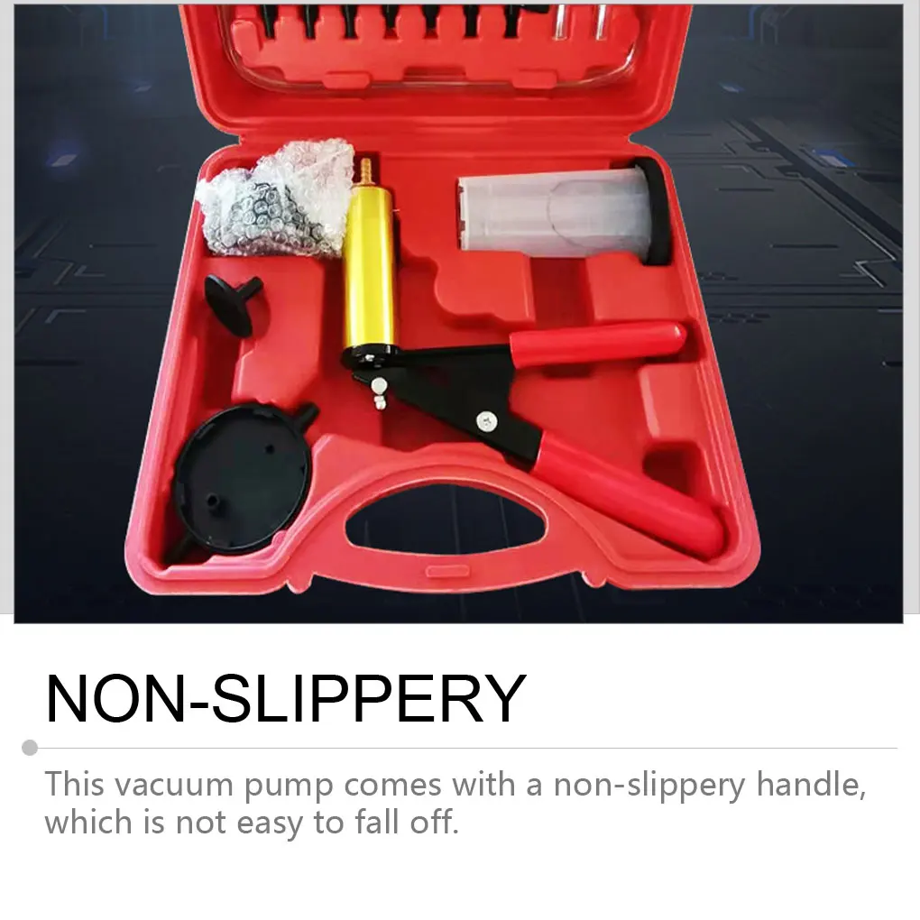 

Vacuum Pump Repairing Tool Compact Size Workmanship Automobile Pumping Device Polished Surface Tester Kit Car Supplies