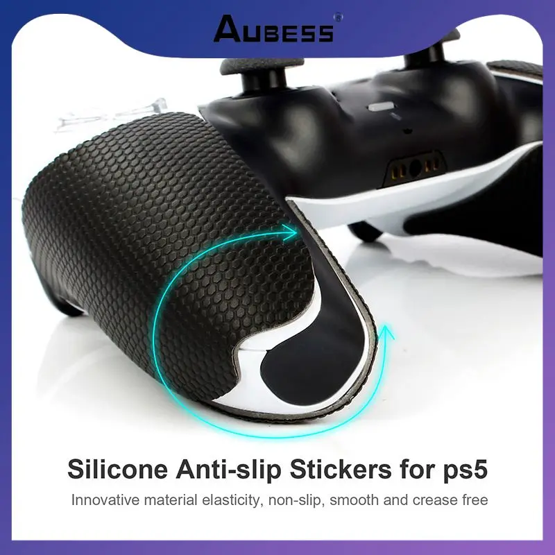 

2 Pcs Light Thumb Stick Grip Cap Non-slip Gamepad Anti-slip Skin For Gamers Skin Protection Cover Game Accessories Black