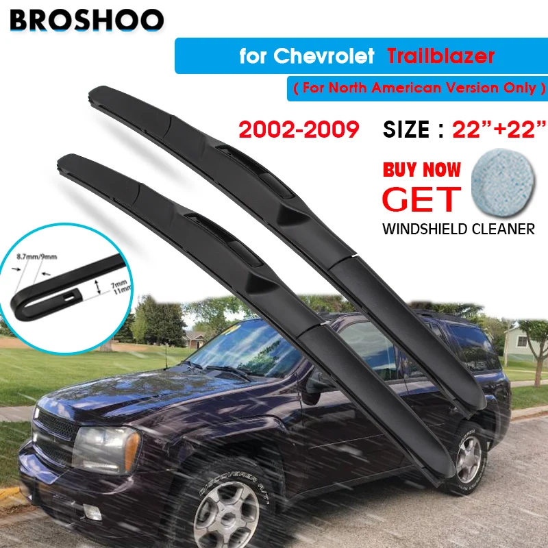 Car Wiper Blade For Chevrolet Trailblazer (For North American Version Only) 22