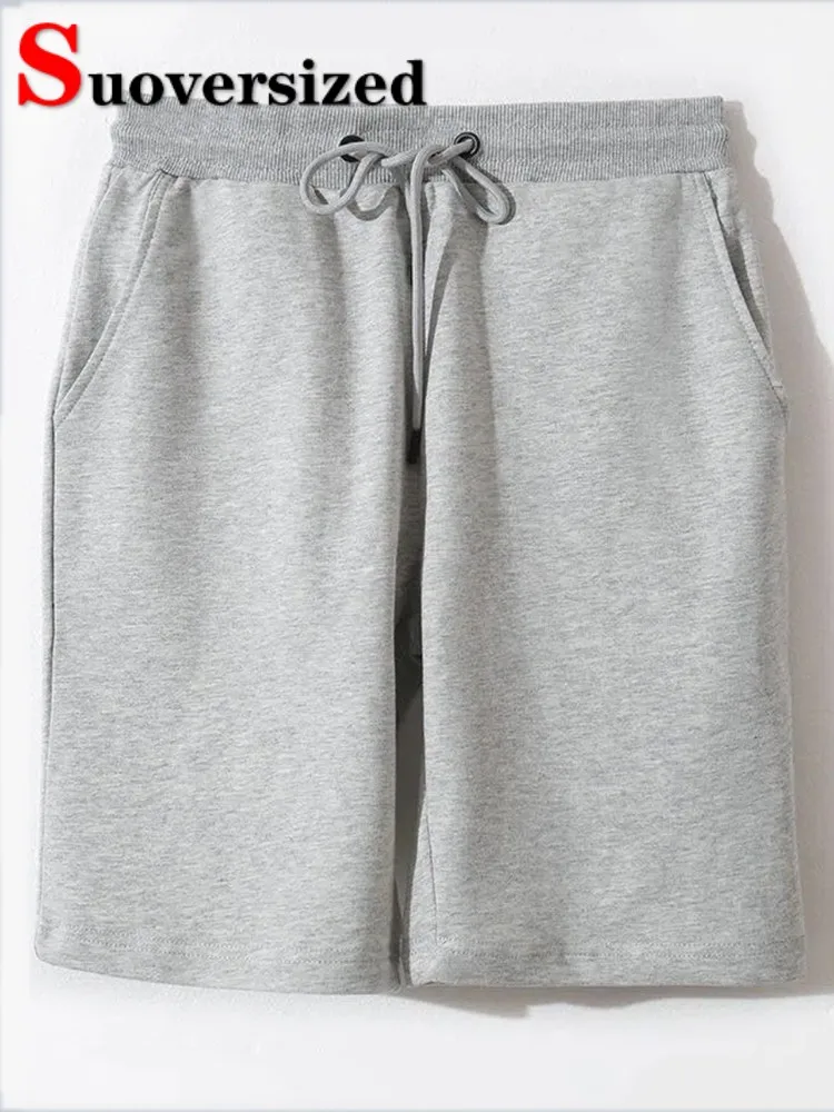 High Waist Baggy Short Sweatpants Women Summer New Straight Szorty Casual Lace Up 2023 Oversize Cortos Pantalones