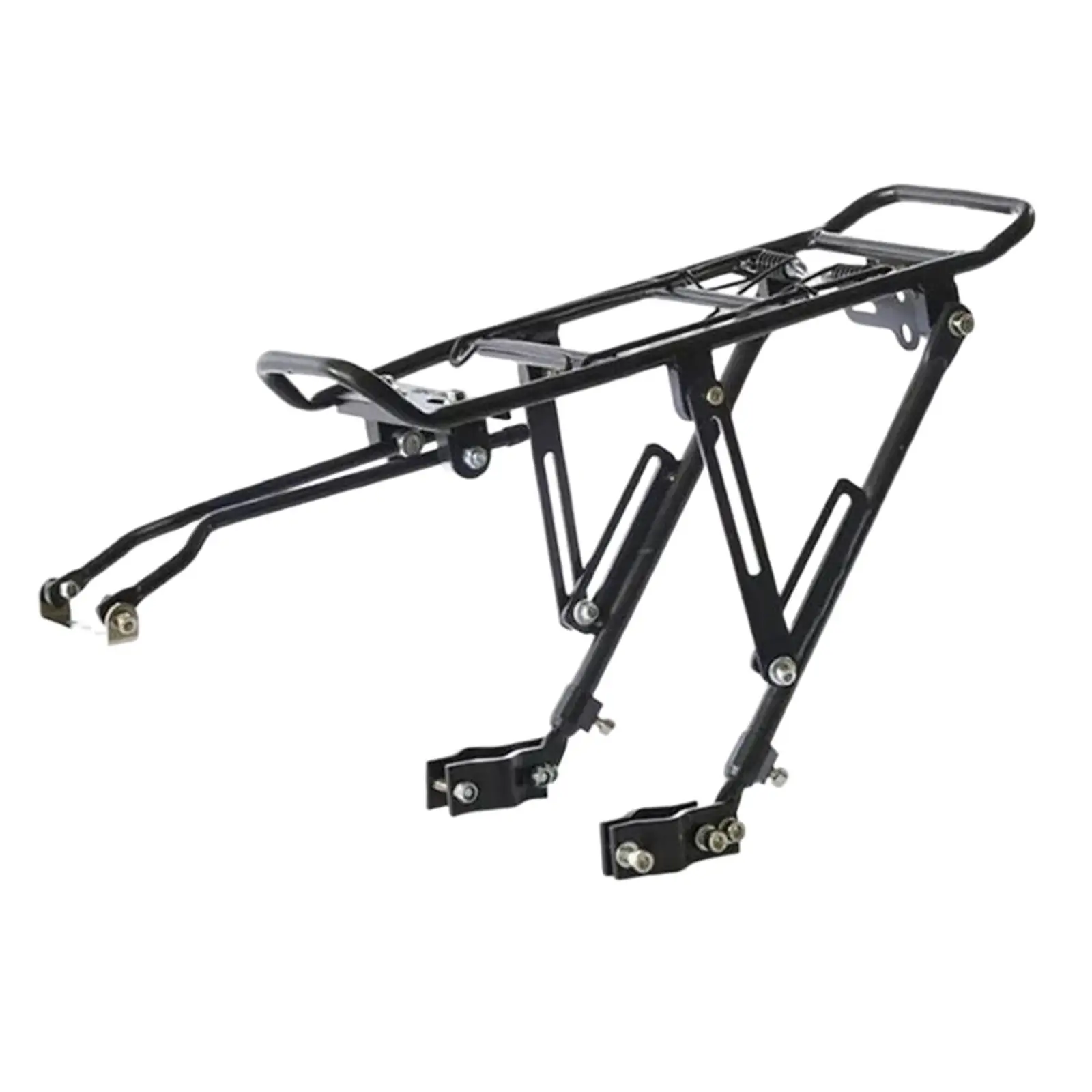 

Bicycle Rear Luggage Cargo Rack 55lbs Alloy Carrier Bracket Tailstock Holder Bicycle Rear Cargo Rack Rear Bike Rack for Cycling