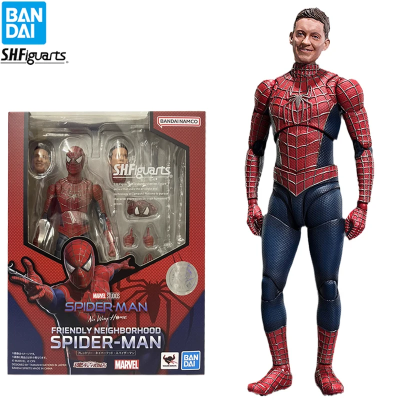 

In Stock Original BANDAI SPIRITS S.H.Figuarts SHF SPIDER MAN: No Way Home TAMASHII Peter Benjamin Parker Friendly Neighborhood