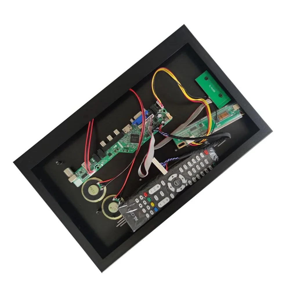 

Комплект для LP154W01 15,4 "1280x80 0 светодиодный VGA HDMI-совместимый контроллер для телевизора + алюминиевый сплав металлический чехол панель Задняя к...