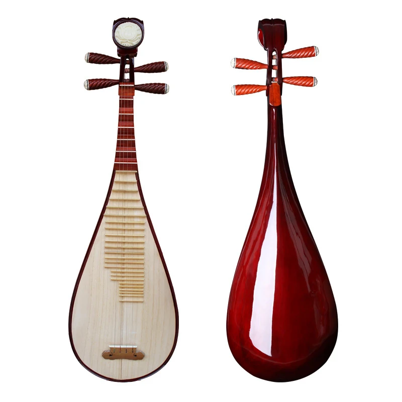 

Professional Pipa Lute Instrument Rosewood Pi Pa Chinese Ethnic Musical Instruments Aldult Lute China Style Ukulele Guitar Gifts