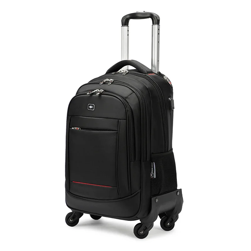  New Military Knife Trolley Case New Oxford Cloth Suitcase Business Trolley Bag Computer Suitcase