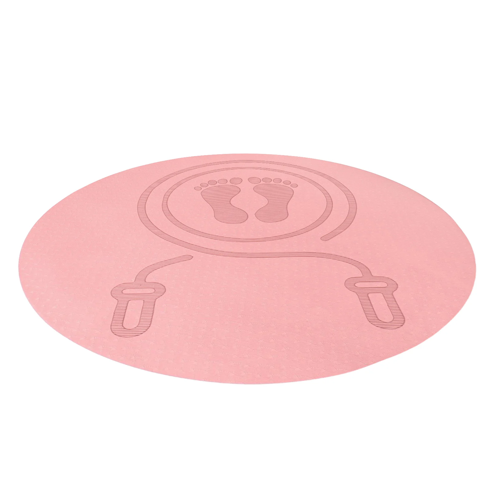 

Jump Rope Mat Round Workout Mat Non-Slip Fitness Mat For Workout Cardio Home Gym Flooring Thick & Lightweight Great For Indoor &