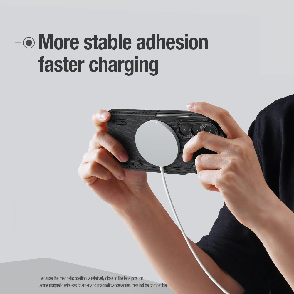 Чехол Nillkin Magsafe для Samsung Galaxy Z Fold 6 5G магнитный чехол беспроводной зарядки