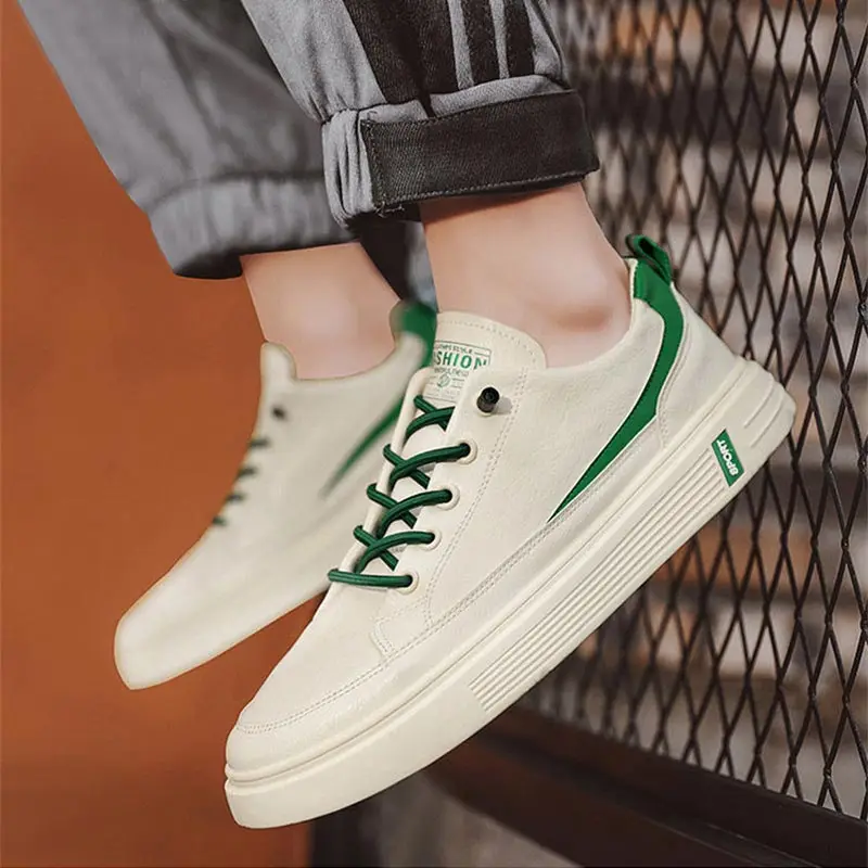 

Кроссовки мужские на шнуровке, Вулканизированная подошва, спортивная обувь для бега и отдыха, тенниса, кеды, размер 49