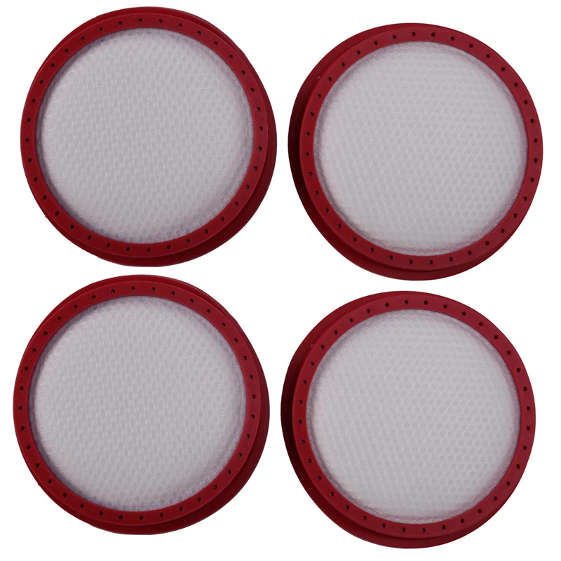 

4Pcs For Dibea D18 D008pro Hand-Held Vacuum Cleaner Round Washable Filter Meshes Filter Vacuum Cleaner Filter