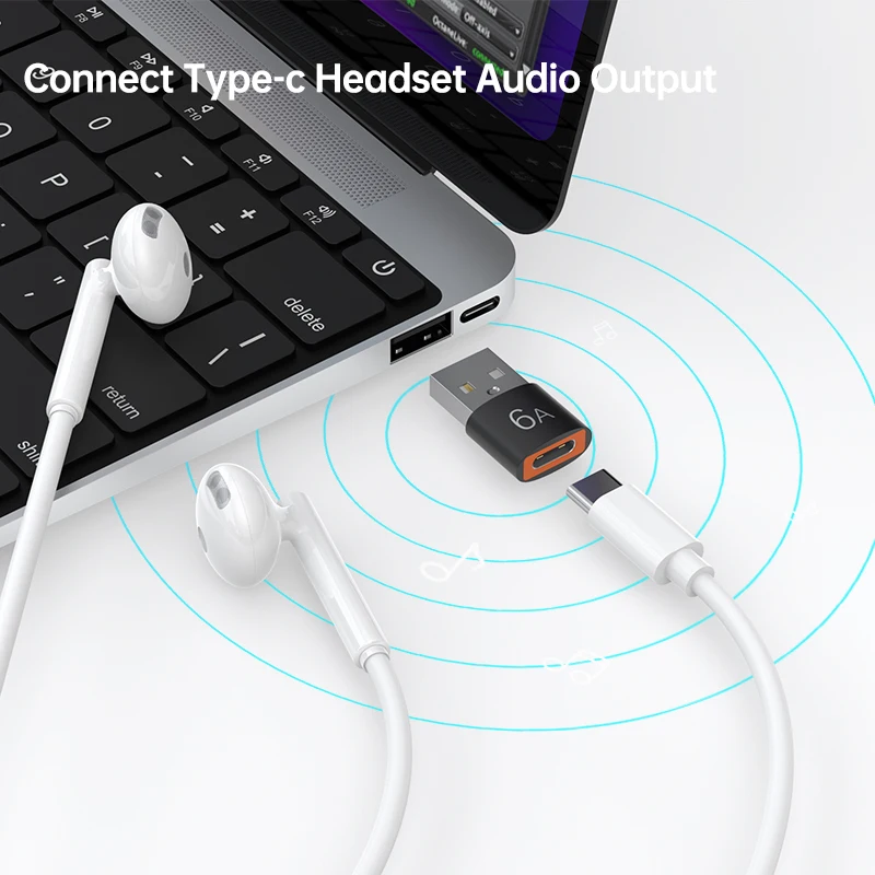Переходник OTG USB Type C (мама)-USB A (папа) |