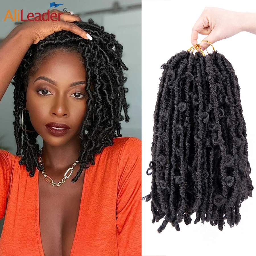 

Короткие бабочки, искусственные локоны, африканские косички, синтетические дреды, мягкие локоны, вязаные крючком, удлинители волос для черных женщин