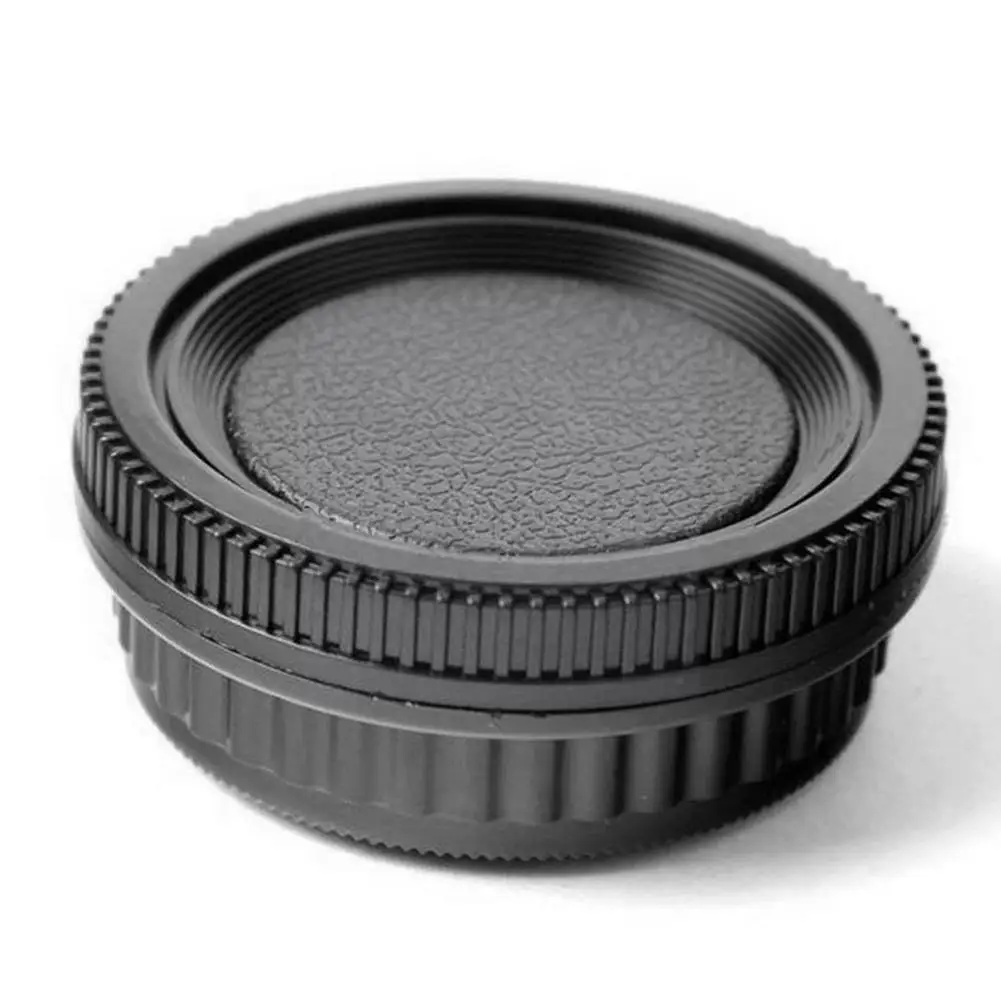 

1 Pair Rear Lens Cap Cover+camera Front Body Cap For Pentax Pk K Mount Dslr Cameras Lens Protector Cover D3o7