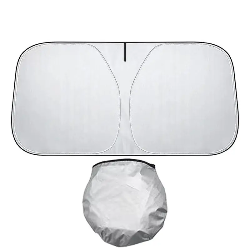 

Universal Car Windshield Sun Shade Covers Heat Insulation Sun Shade For Cars Portable Windshield Sun Shade Car Accessory