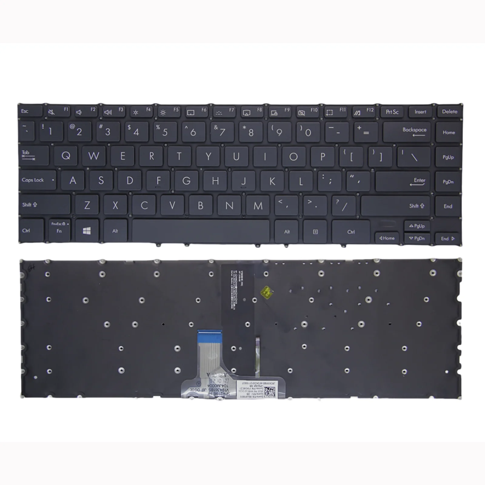 Клавиатура для ноутбуков Asus UX363 UX363EJEAJA UX371 UX371EA UX371E UXF3000 UXF3000E BX371 P2451 BX363 (американская раскладка) (art.: 3920da59cdb3a) - 3920da59cdb3a