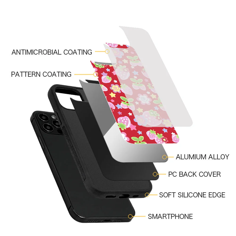 Зеркальный акриловый чехол из ТПУ для IPhone 11 12 13 14 15 Plus Pro Max