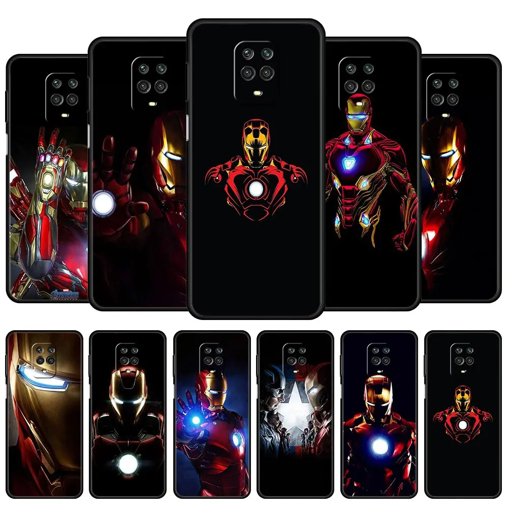 

Cover Case for Xiaomi 11T 12 12Pro 12X Redmi 7 8 9 10 7A 8A 9A 10A 9C 10C K40 K50 Pro Plus Phone Trend Super Hero Iron Man