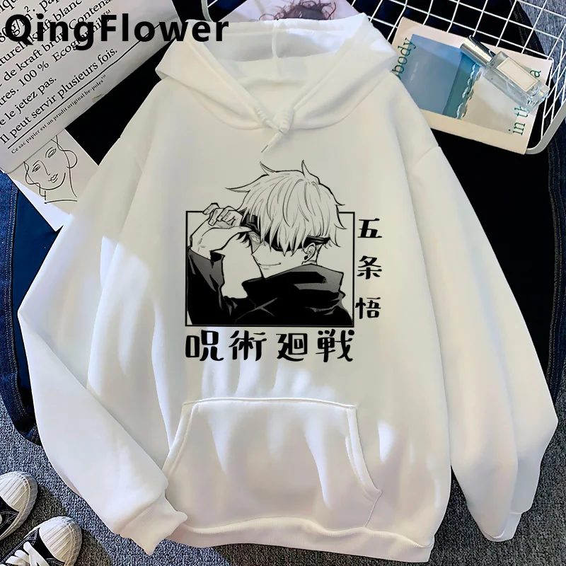 

Худи мужское с капюшоном Hunter x Hunter Killua Hisoka juютсу Kaisen Gojo Satoru