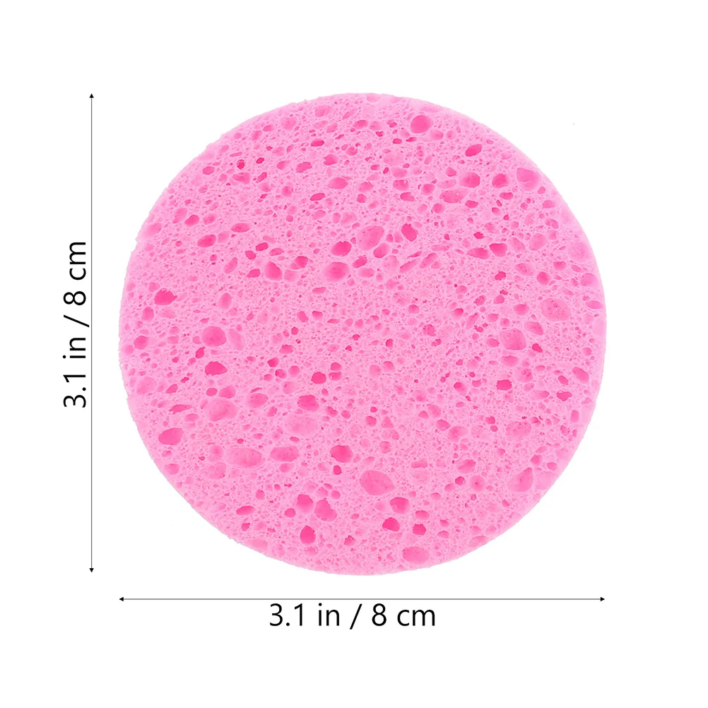 

20 шт., круглые губки для лица, из целлюлозы