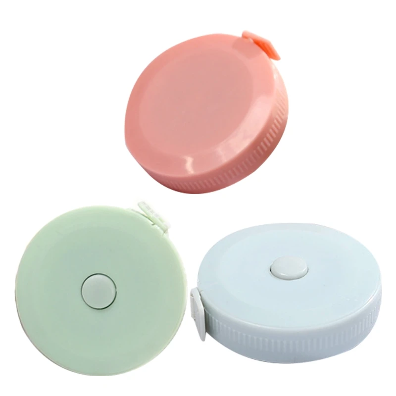 

150cm/60in Tape Measure Portable Retractable Ruler Child Height Ruler Keychain