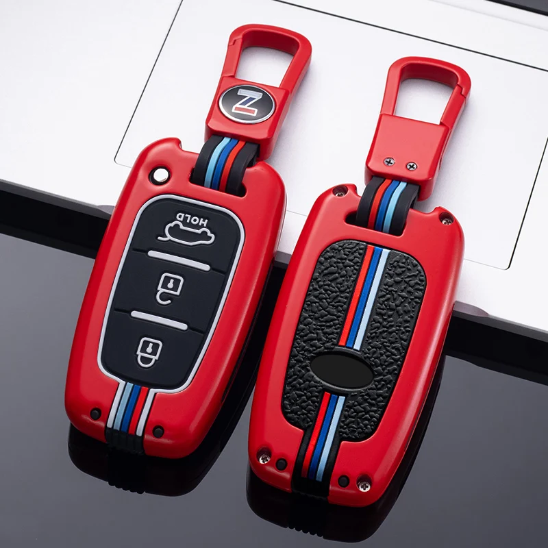 Чехол для автомобильного ключа из цинкового сплава KIA Forte Sportage K2 K5 Hyundai Genesis Coupe Sonata
