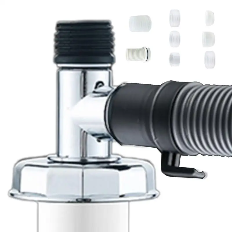 

Bathroom Sink Drain Connector Washing Machine Floor Drain Cover Backflow Preventer With Pipe Connector Square