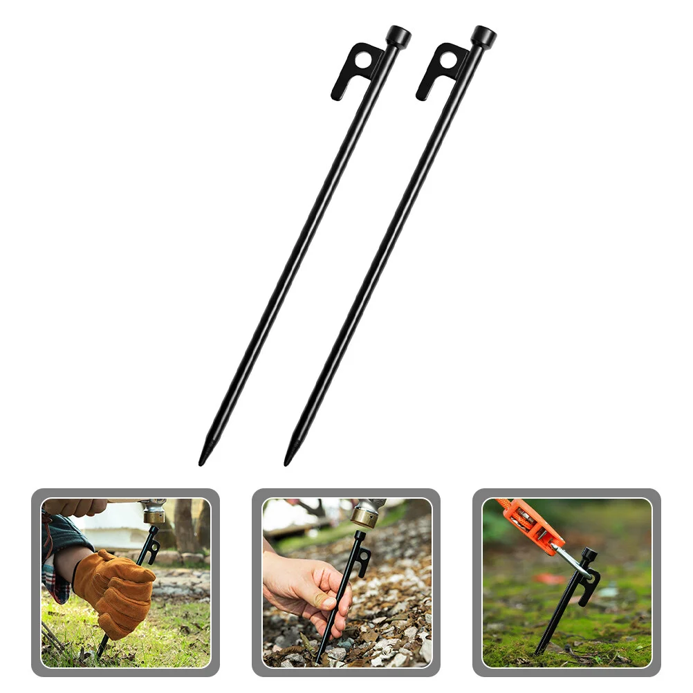 

Steel Sand Metal Tent Stakes Heavy Duty Camping Accessories Ground Nails Outdoor Snow