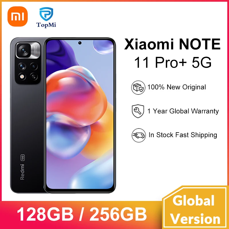 Смартфон Xiaomi Redmi Note 11 Pro с экраном 120 дюйма, 920 Гц, AMOLED, 120 МП