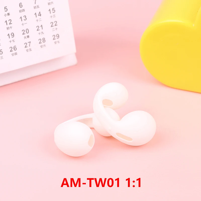 

1 пара чехлов для наушников Ambie Sound, Женский чехол 1:1, Bluetooth наушники, защитный силиконовый чехол для наушников