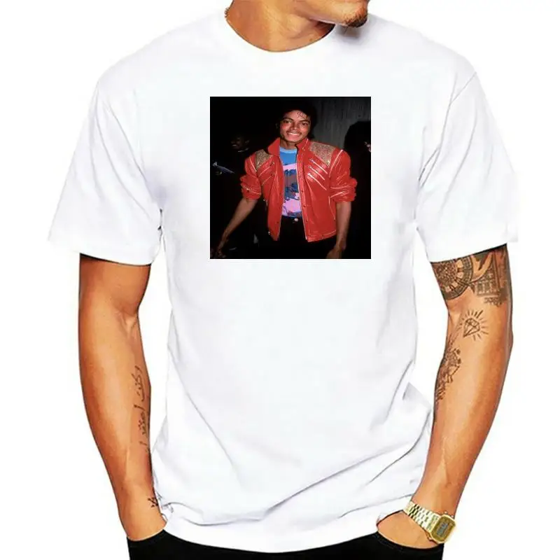 

2022 Male Best Selling Michael Jackson T Shirt Michael Jackson Beat It Tee Shirt Summer Tee Shirt