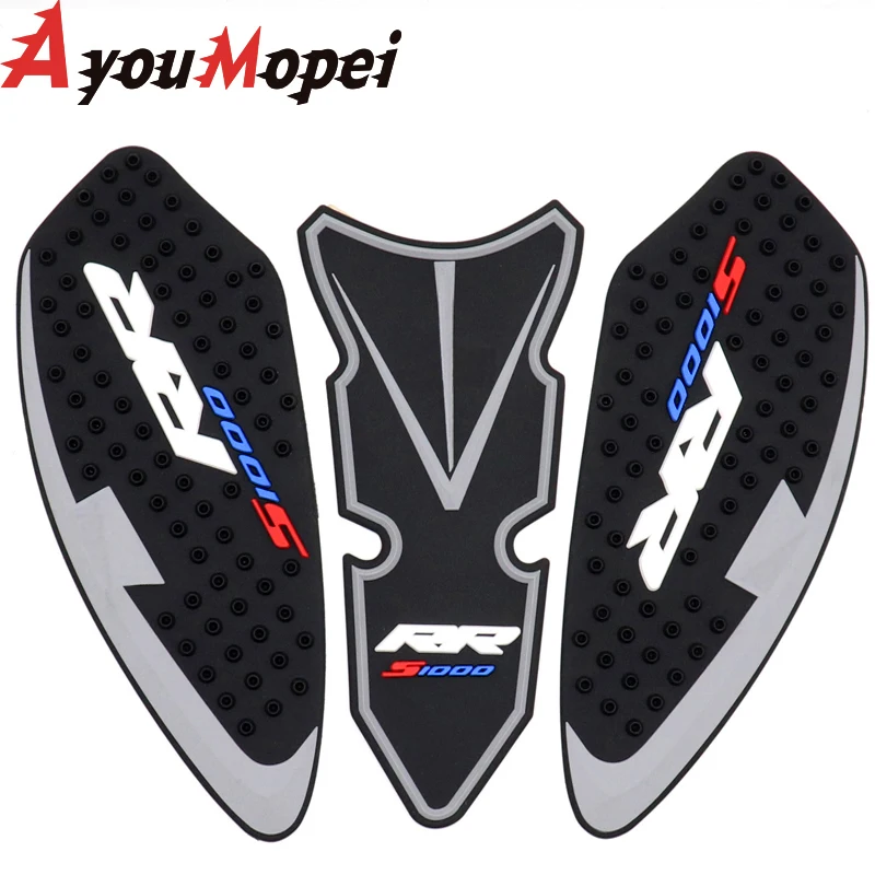 Фото Мотоцикл подходит для BMW S1000RR, противоскользящая наклейка, защита топливного бака S 1000 RR 2019 2020 2021 2022 2023 №3
