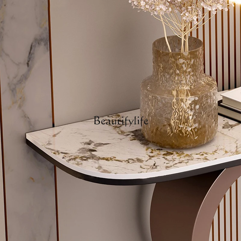 Легкий роскошный чехол на стену. Дизайнерский стол Xuanguan. столик. Домашний