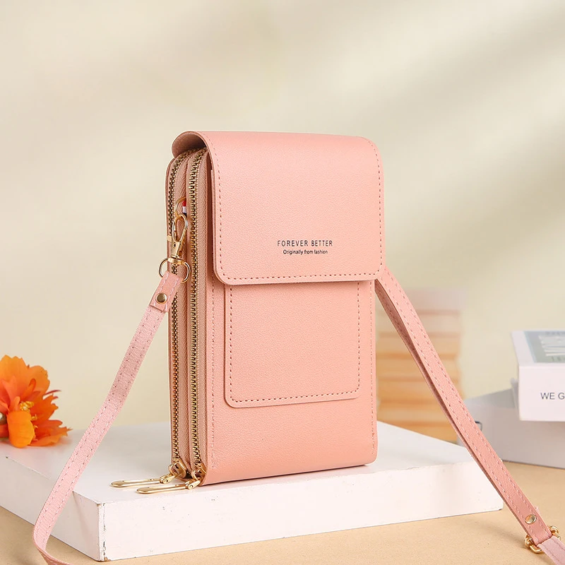 

Women's Bag Wallets Touch Screen Cell Phone Purse Bags Of Women Strap Handbag Female Crossbody Shoulder Bag