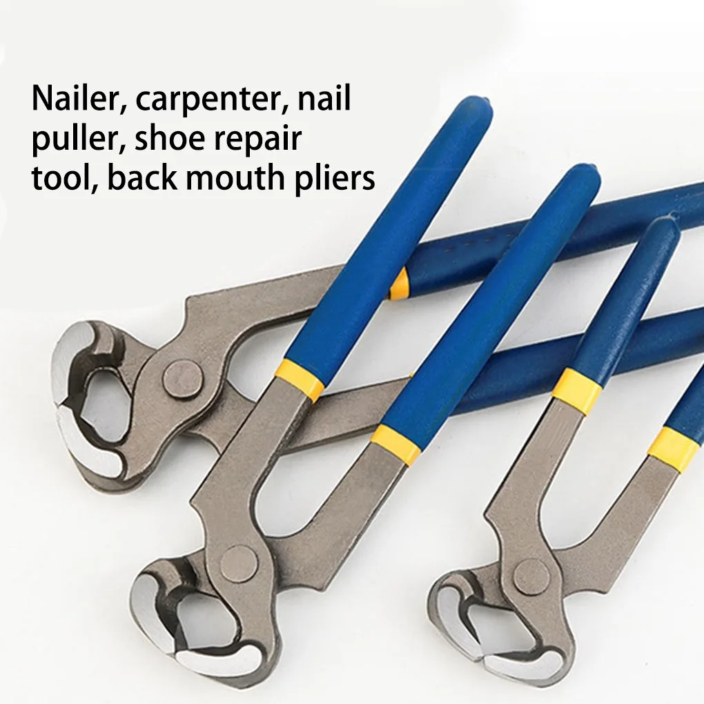 

Professional Multifunctional Nail Remover Screws Extractor PVC Handle Bolts Removal Plier Carpenter Accessories 10 Inch