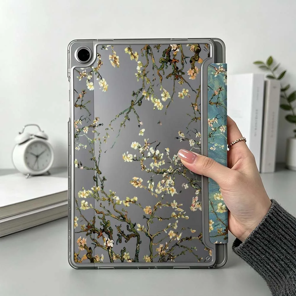 Фото Мягкий чехол для планшета Samsung Galaxy Tab S11 S10 S9 S8 S7 S6 A11 A10 A9 FE Plus Lite Foldable 3Y с рисунком в стиле Ван Гога №1