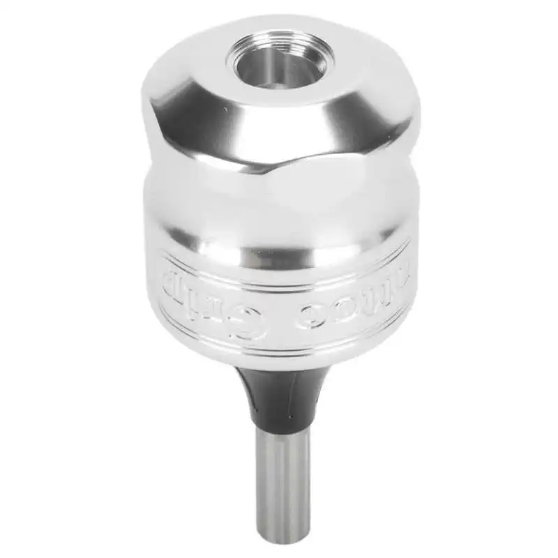 

38mm Tattoo Cartridge Grip Aluminum Alloy Adjustable Tattoo Machine Handle Grip with Needle Bar Silver
